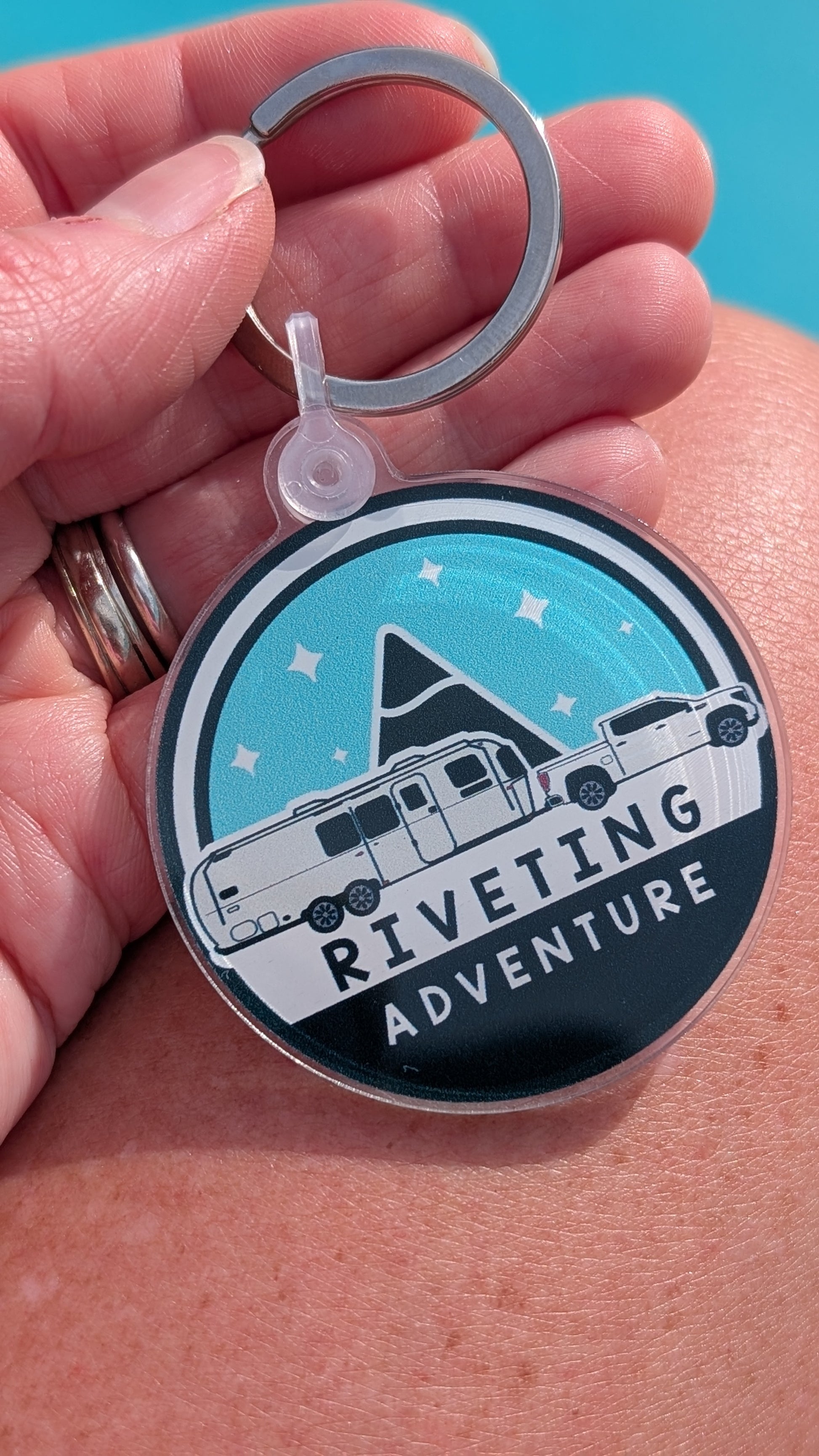 Riveting Adventure Acrylic Keychain