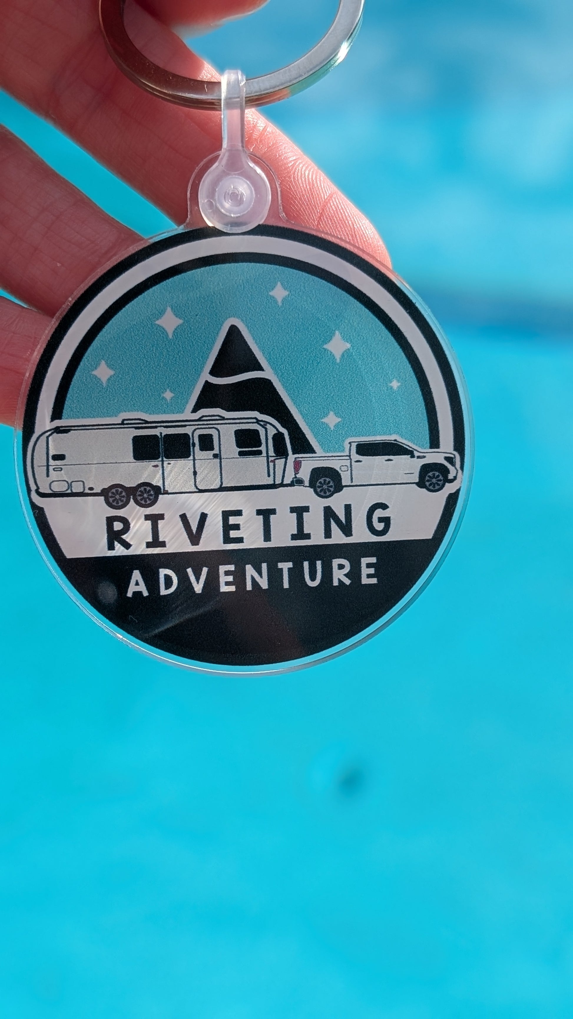 Riveting Adventure Acrylic Keychain