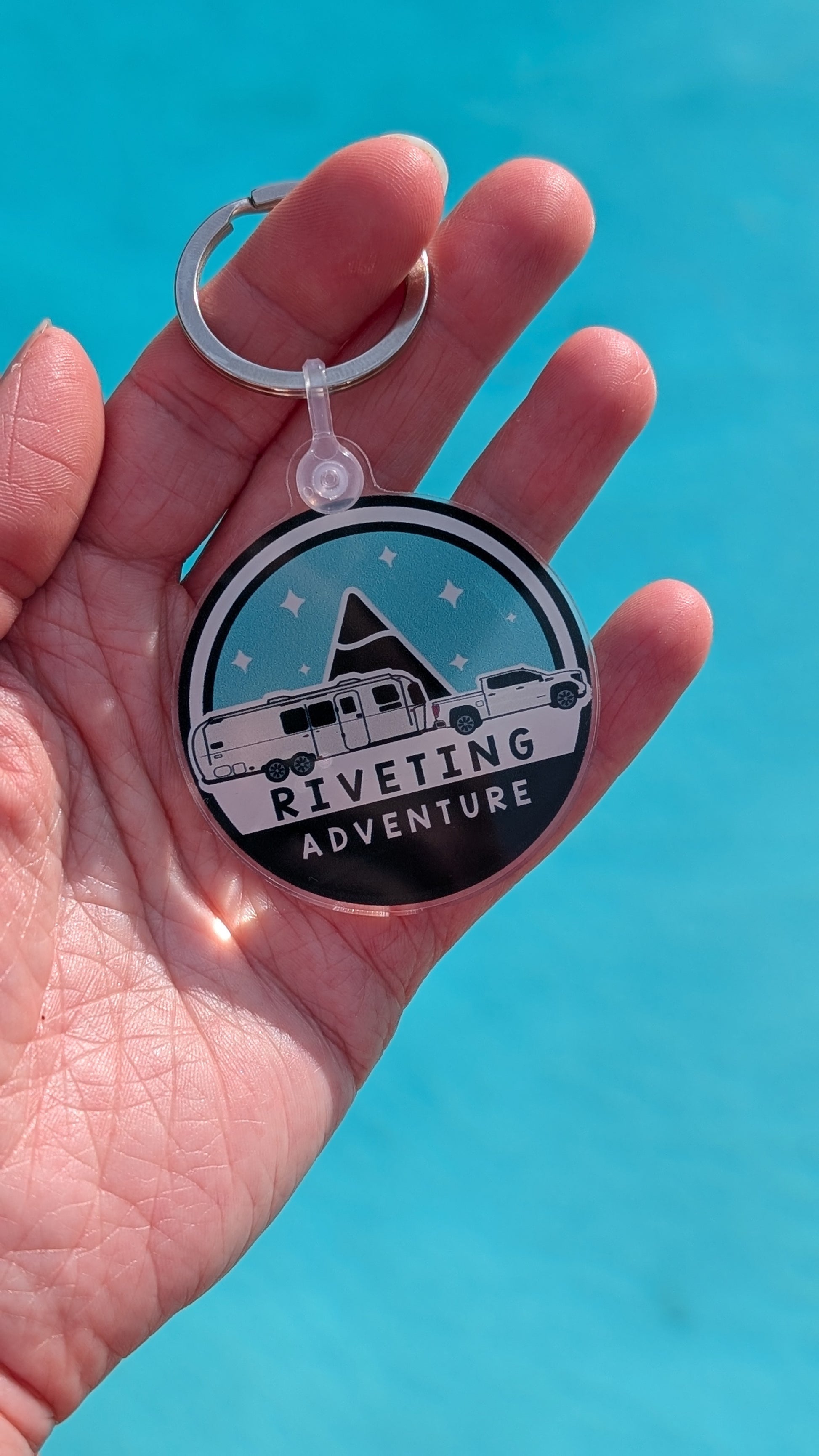 Riveting Adventure Acrylic Keychain