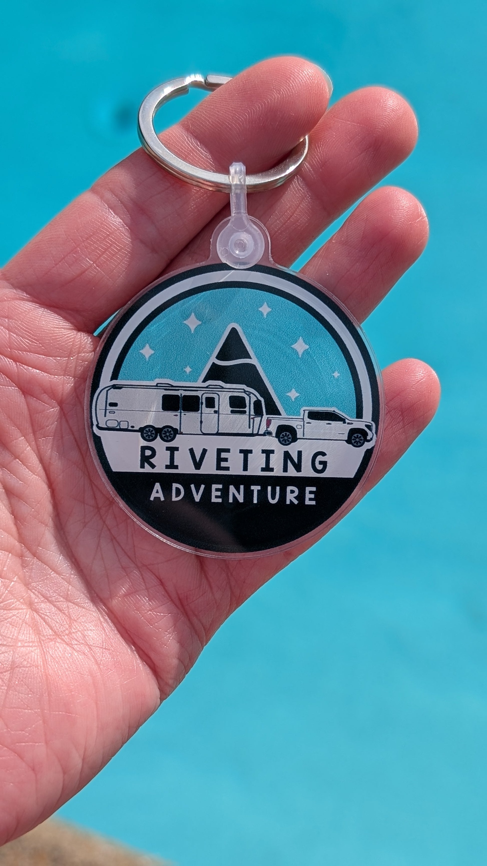 Riveting Adventure Acrylic Keychain