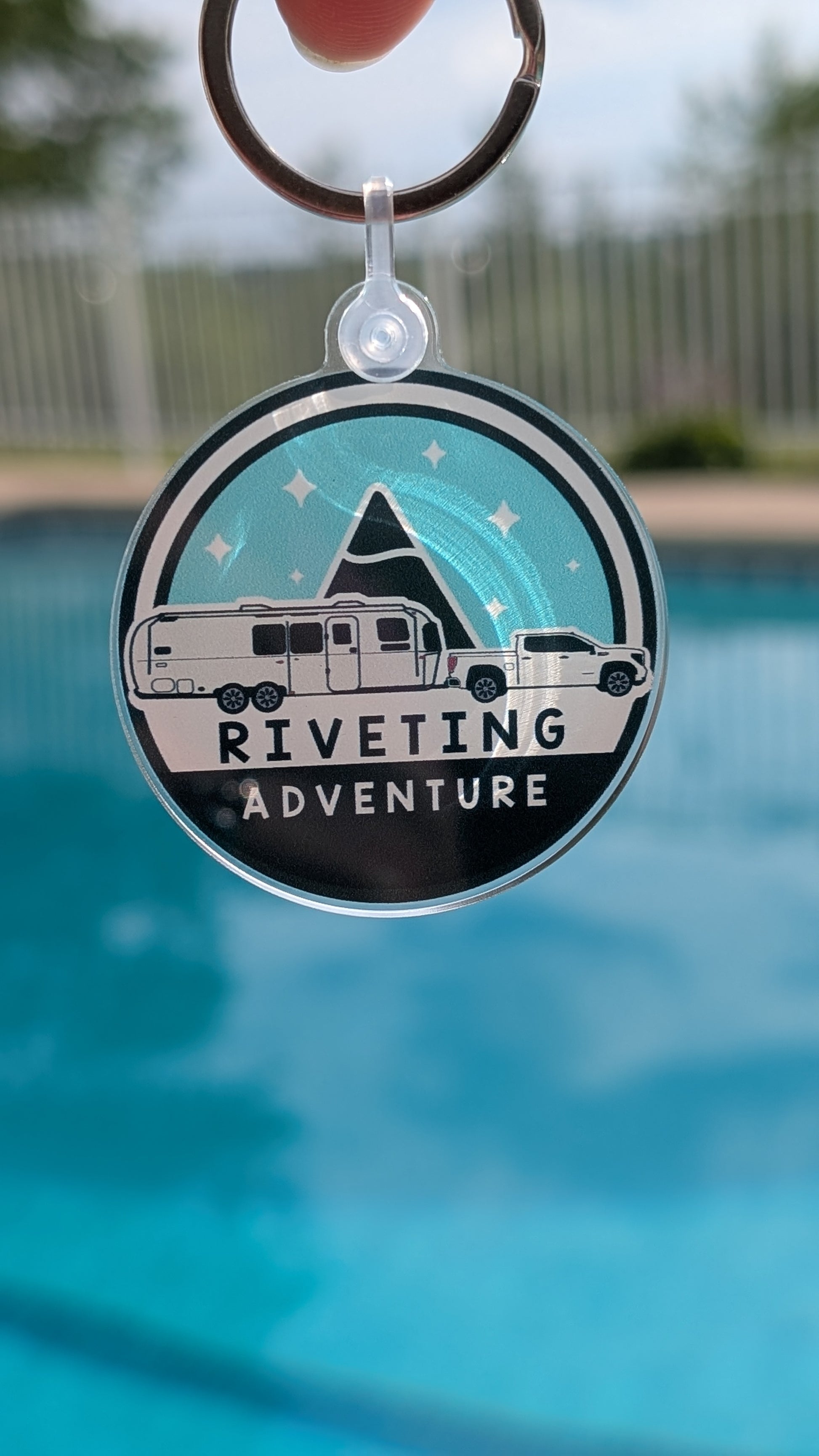 Riveting Adventure Acrylic Keychain